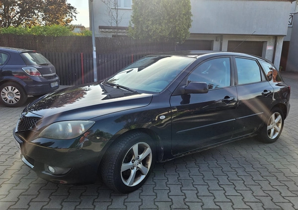 Mazda 3 cena 3900 przebieg: 250000, rok produkcji 2005 z Warszawa małe 254